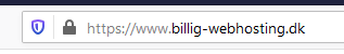 billig-webhosting.dk SSL Firefox