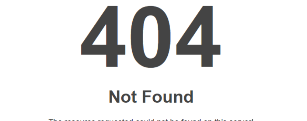 404 fejl